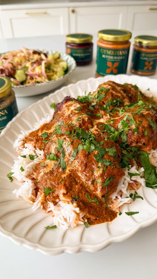 Instagram post by @foodie_lilly for Gymkhana Fine Foods. Caption reads: ‼️GIVEAWAY CLOSED ‼️@gymkhanafinefoods 

AD I’m so....