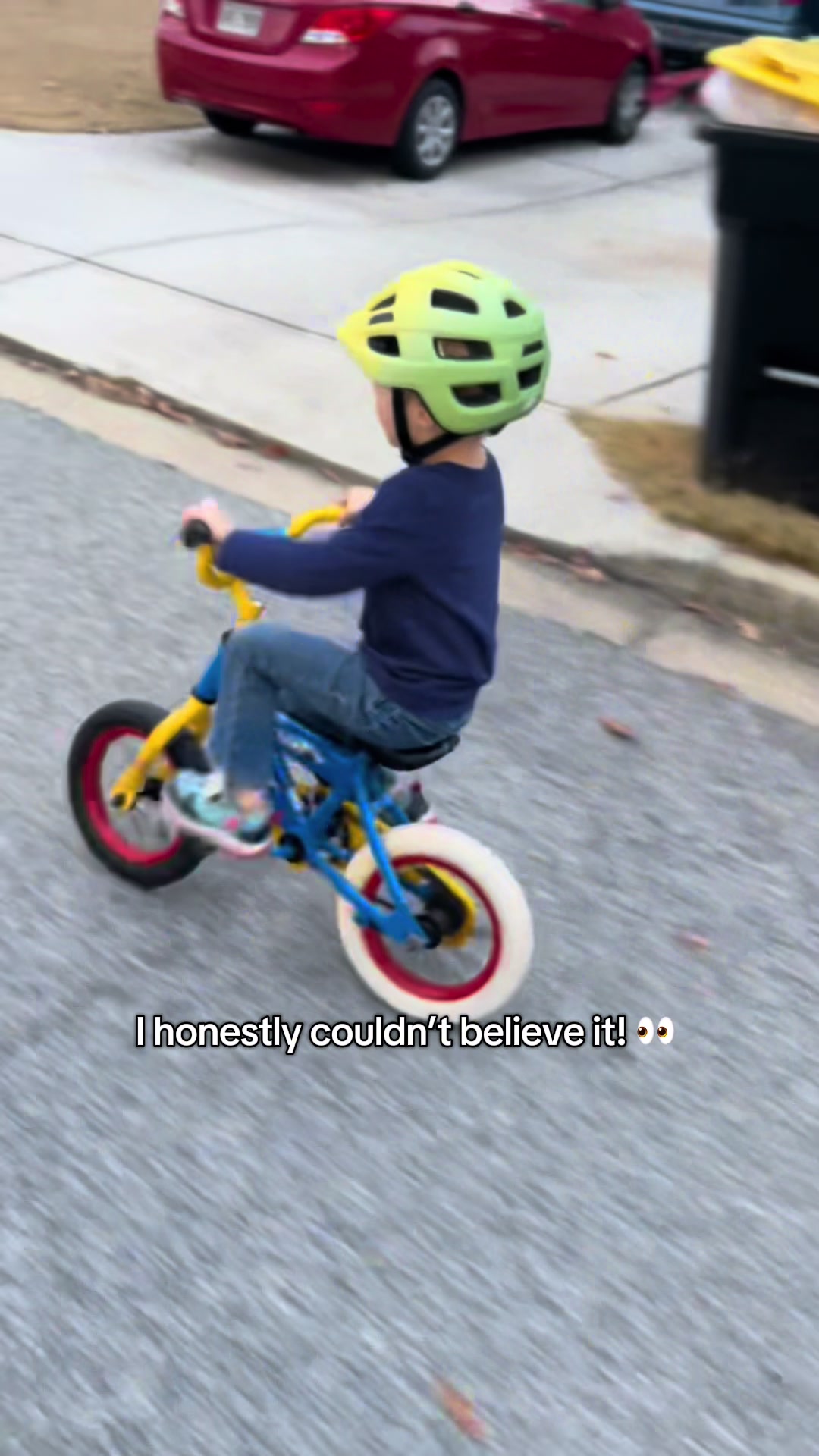 TikTok post by @sugarandsunshinemama for Strider Bikes. Caption reads: [...] #christmasgift #kidstoys @Strider Bikes.
