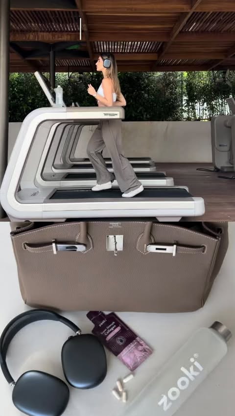 Instagram post by @tialineker for Zooki. Caption reads: A part of my everyday wellness routine.. @zooki....