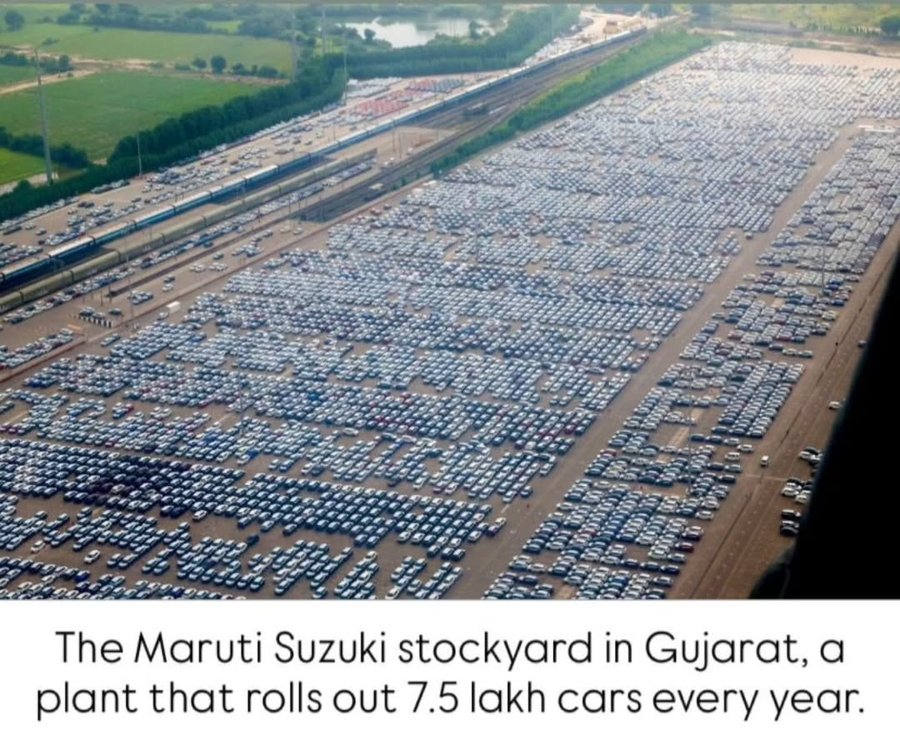 Instagram post by @piyushgoyalofficial for Maruti Suzuki. Caption reads: Power of #MakeInIndia 🇮🇳

📍....