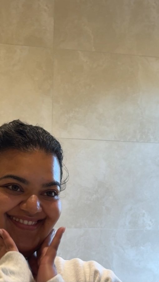 Instagram post by @billie_bhatia for The Guardian. Caption reads: Dear Future Billie, There is so much I hope for....