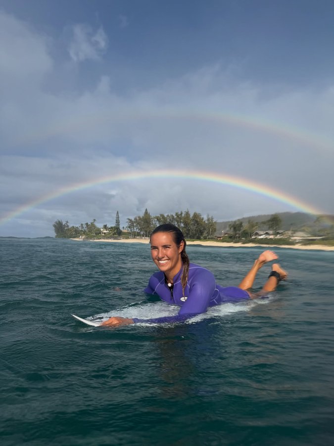 Instagram post by @moana.17 for Volcom. Caption reads: [...] the last couple weeks 🌈....