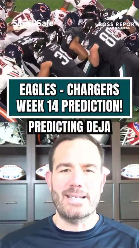 Instagram post by @rosstuckernfl for SimpliSafe. Caption reads: [...] anyway. Ross Report™️ presented by....