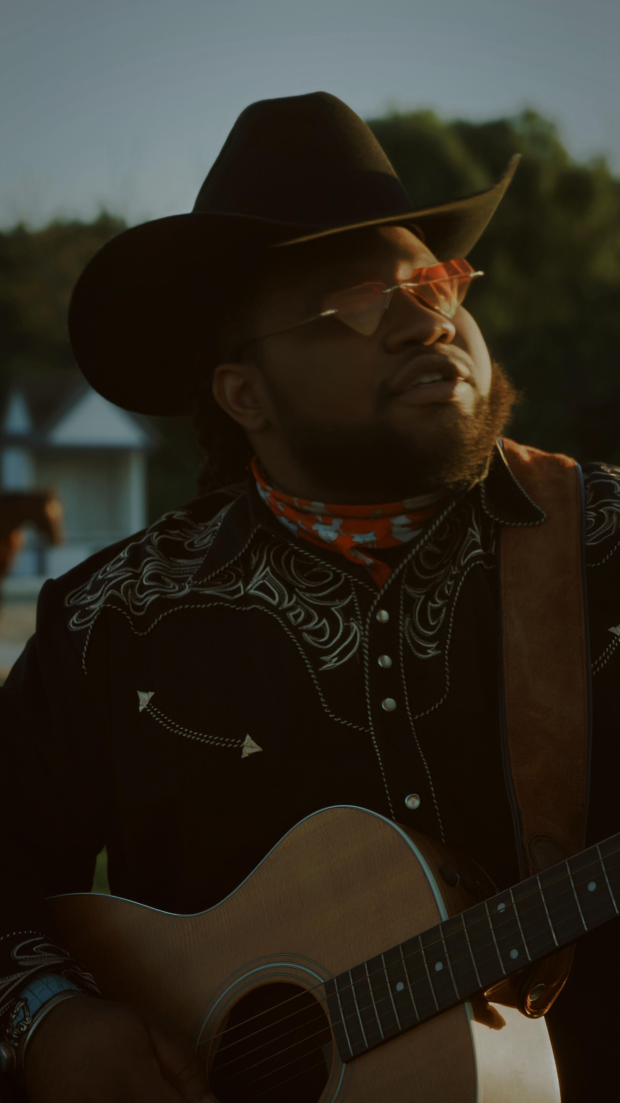 Instagram post by @dunkishrock for Stetson. Caption reads: GRAMMY® considered. Rolling Stone featured. Texas....