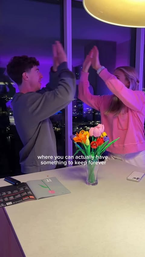 Instagram post by @chasesdayinthelife for LEGO. Caption reads: [...] company during Valentine’s Day >>> #ad @lego....