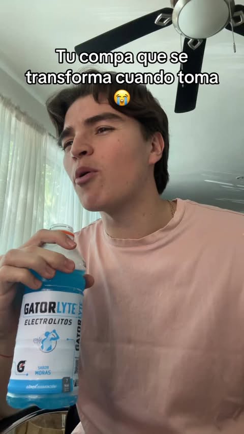 Instagram post by @nosoybiagi for Gatorade. Caption reads: No pasa nada, estuvo tranquilo con Gatorlyte 😅....