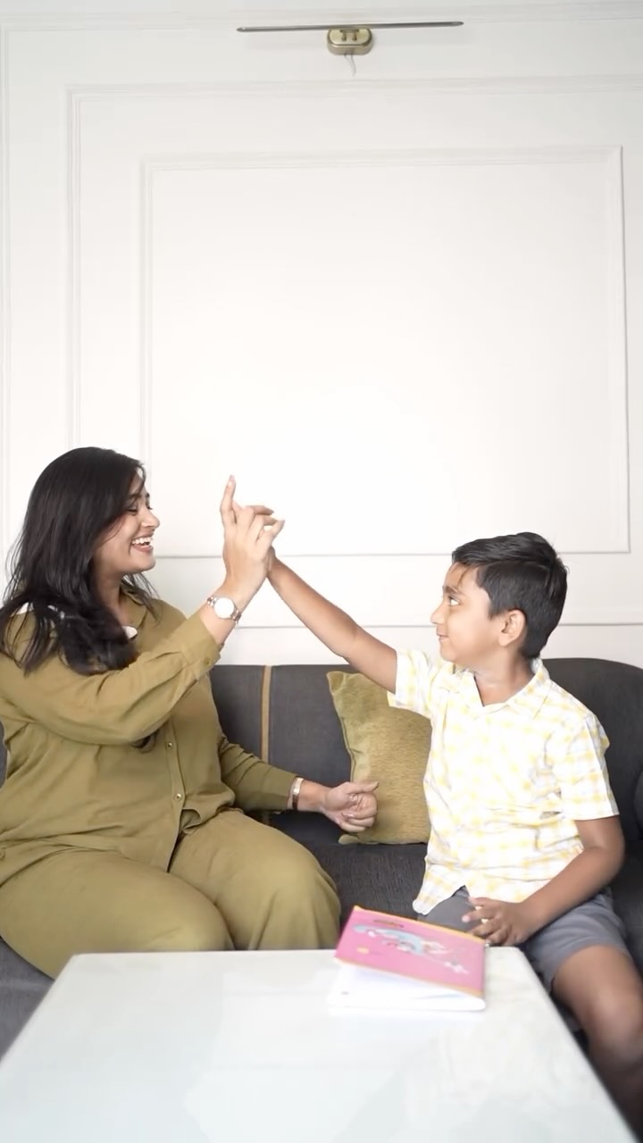 Instagram post by @instamommy_poorvi for Youva stationery. Caption reads: Your pencil, your mantra. 💫
5 shades. 5....