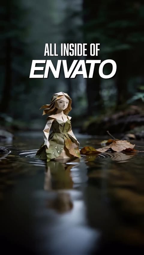 Instagram post by @gerdemadeit for Envato. Caption reads: Check out everything I can do with @envato’s gen....