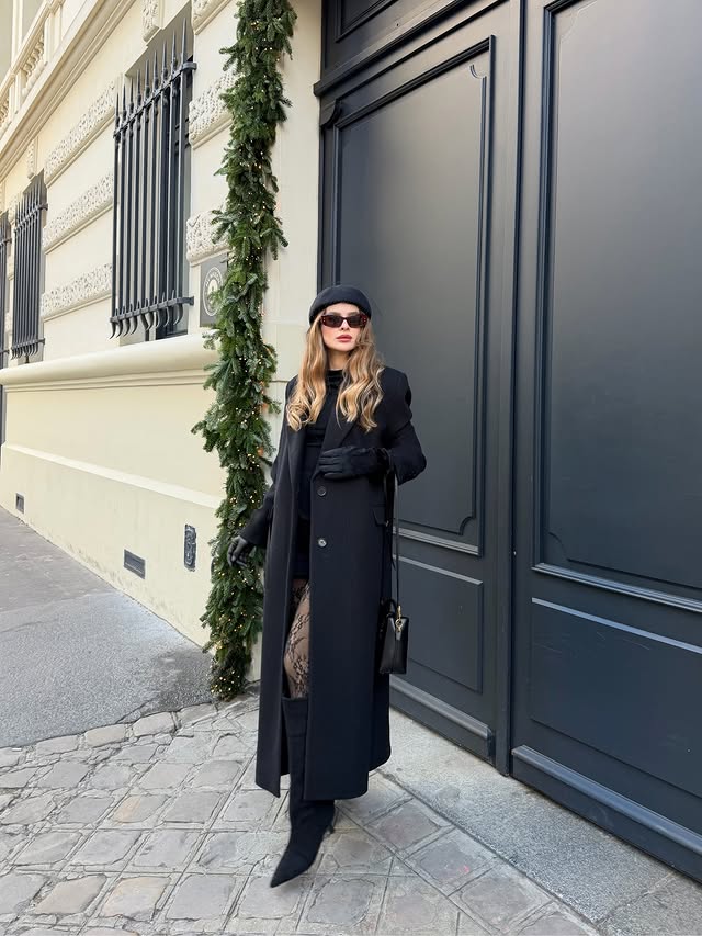 Instagram post by @aybukegderin for Valentino. Caption reads: Paris 📍
#reklam.