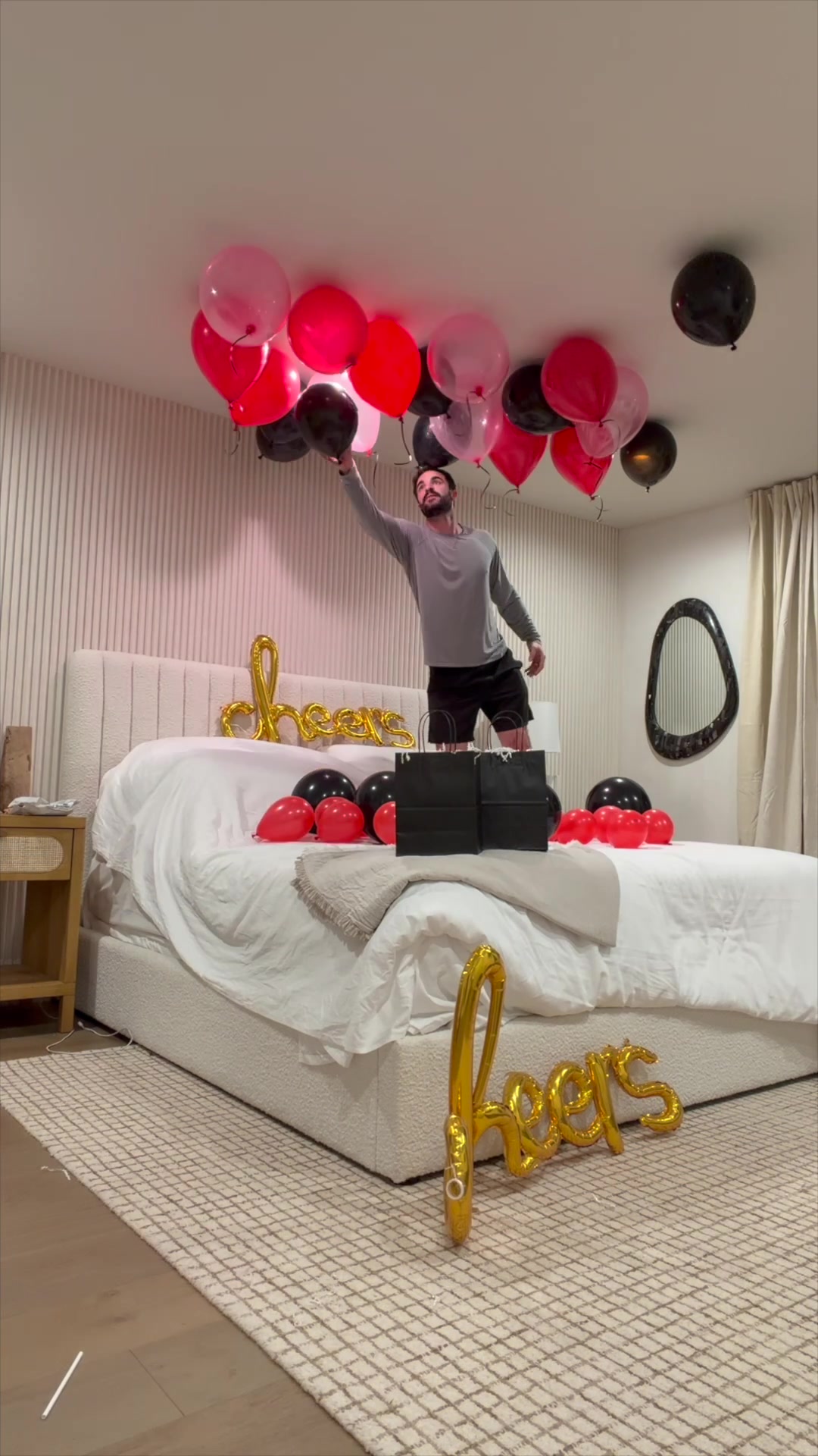 TikTok post by @conner.leavitt for Michaels Stores. Caption reads: Celebrating others is made easy with @Michaels....