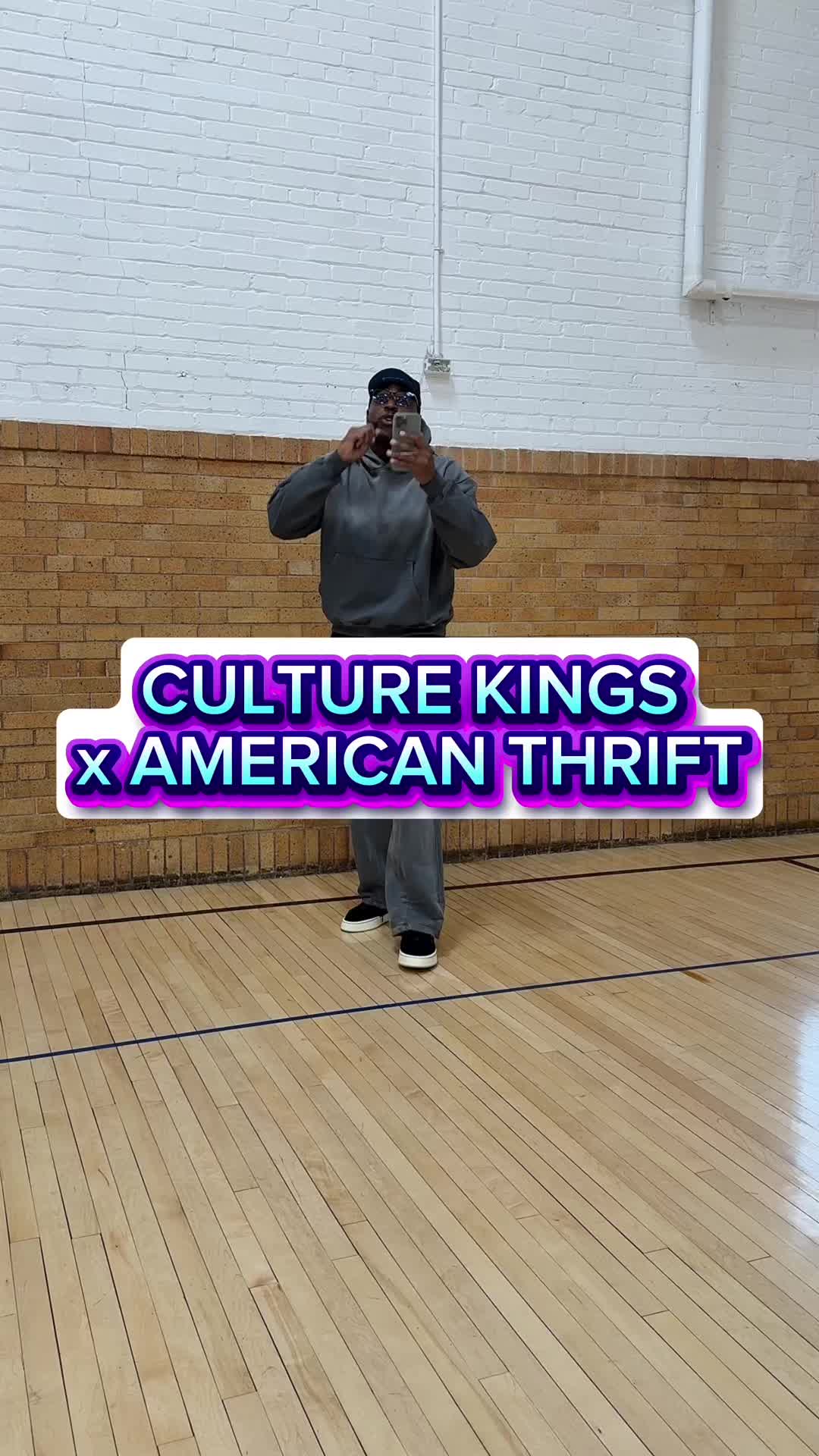 TikTok post by @itzzchicago for Culture Kings. Caption reads: [...] Hoodie & Joggers 😮‍💨😮‍💨😮‍💨 @Culture....