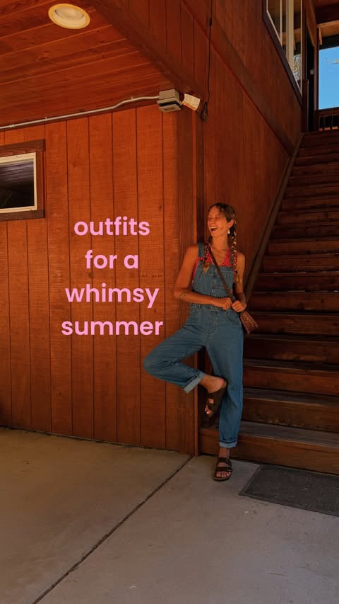 Instagram post by @teagan.maddux for Birkenstock. Caption reads: Did someone say ✨whimsy✨?? #ad Me & my....