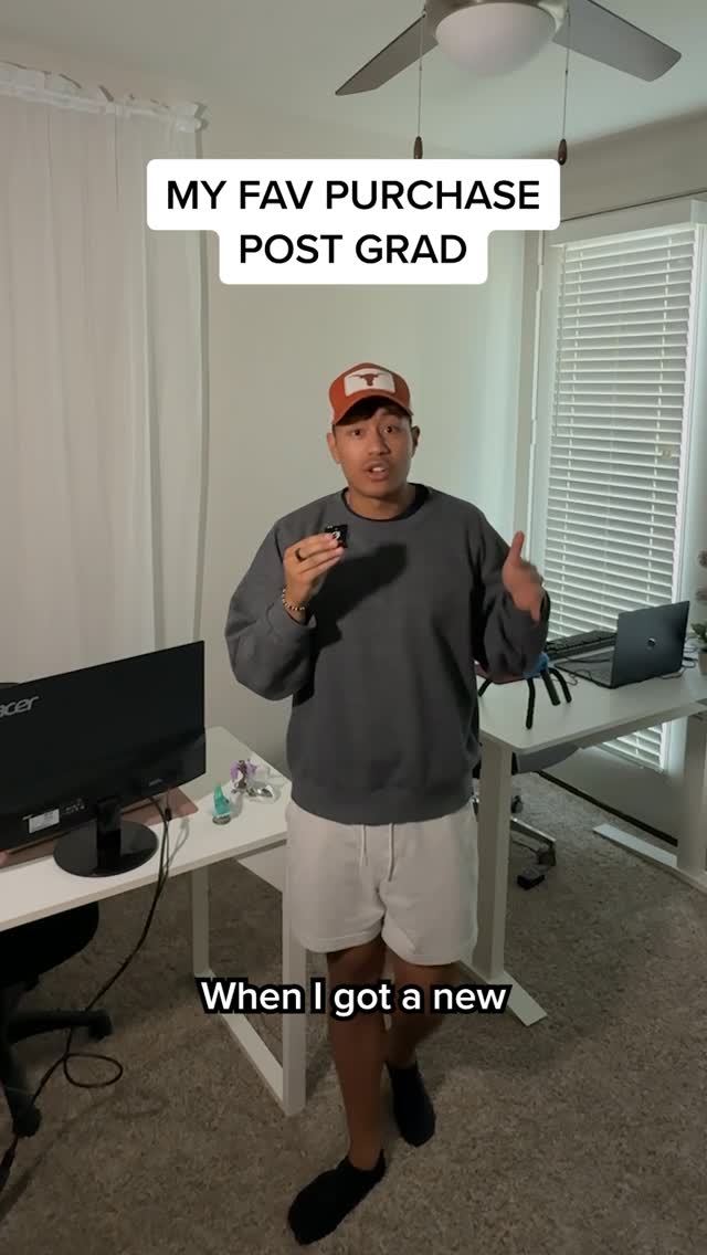 Instagram post by @zak.the.engineer for Autonomous. Caption reads: If you are curious they are called the SmartDesk 5....