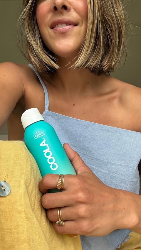 Instagram post by @siececampbell for COOLA. Caption reads: Theme the small things!!! @coola #CoolaPartner.