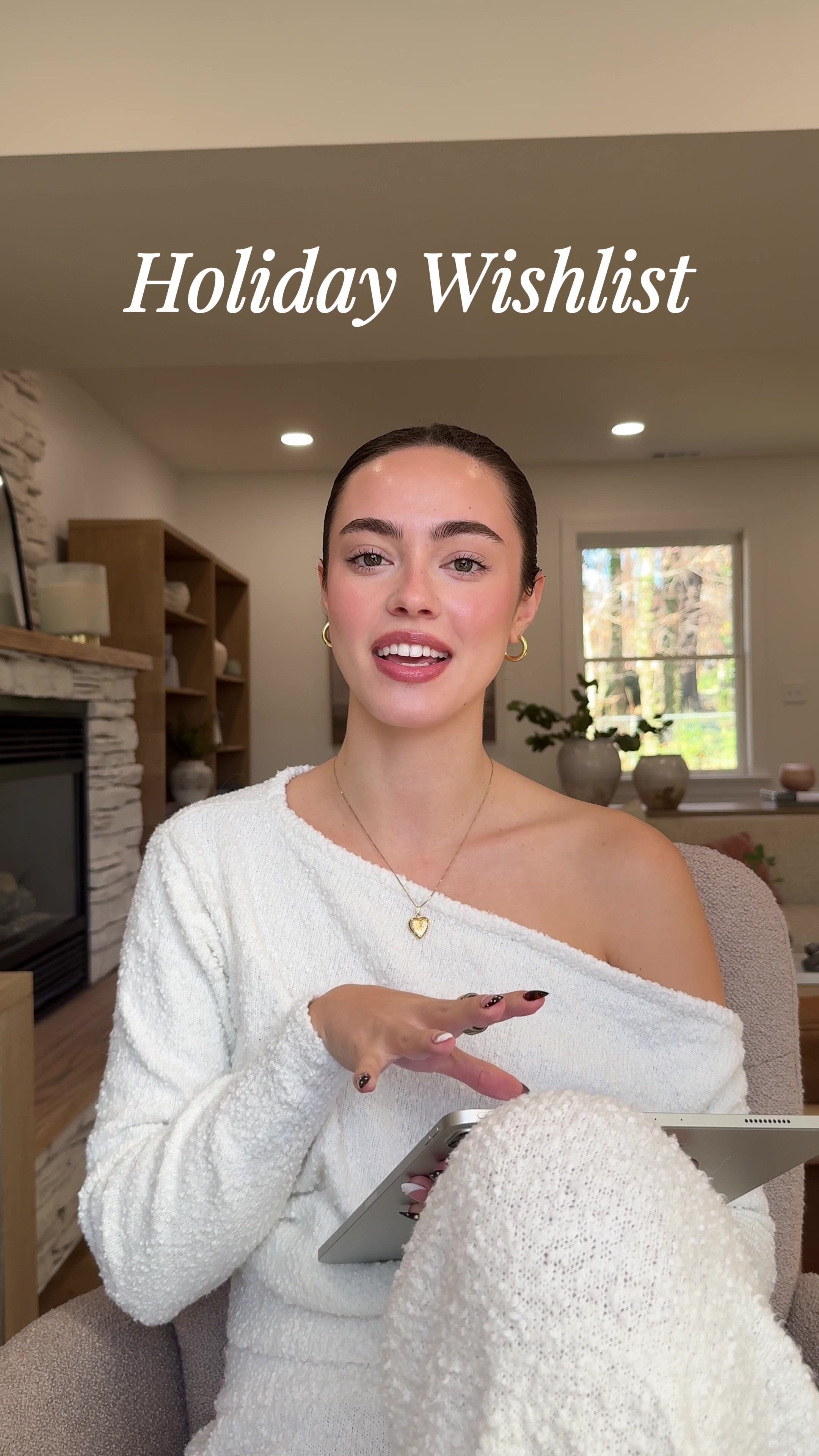 TikTok post by @kianadalleave for Emi Jay. Caption reads: [...] Save this for your holiday wishlist ....