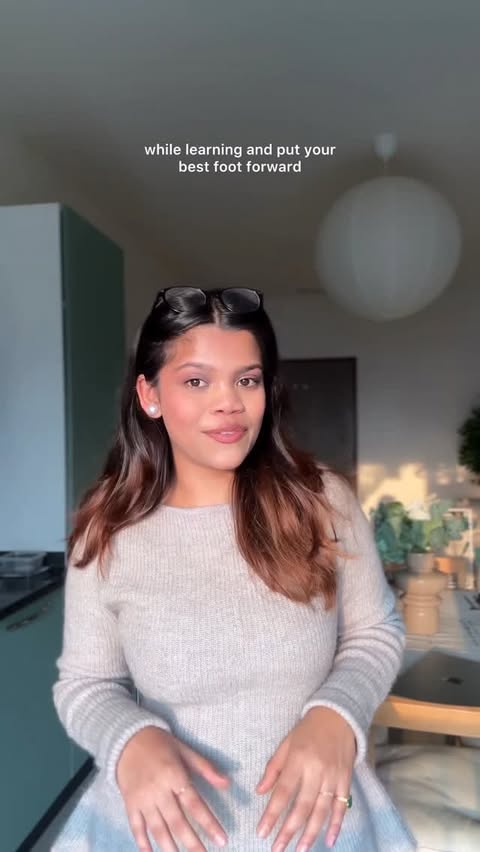 Instagram post by @srishtttyyy for Duolingo. Caption reads: Watching my sisters build a life in Japan made me....