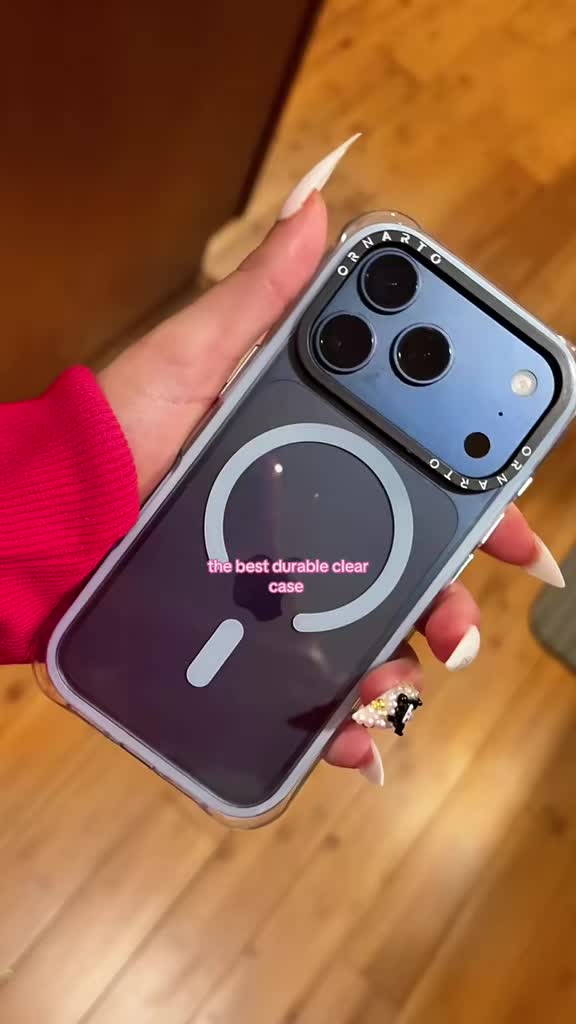 TikTok post by @keepingupwkiri for ORNARTO. Caption reads: @ORNARTO US #phonecase.
