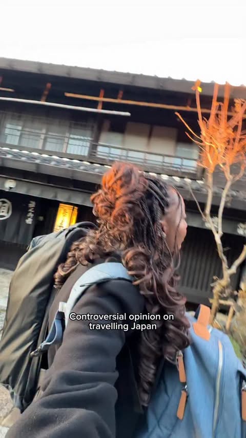 Instagram post by @byjacklynn for Airbnb. Caption reads: A possibly unpopular take on traveling in Japan:....