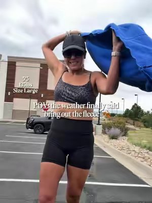 TikTok post by @alilofthis_alilofthat_ for Songling Fashion. Caption reads: My fall morning gym uniform has officially entered....