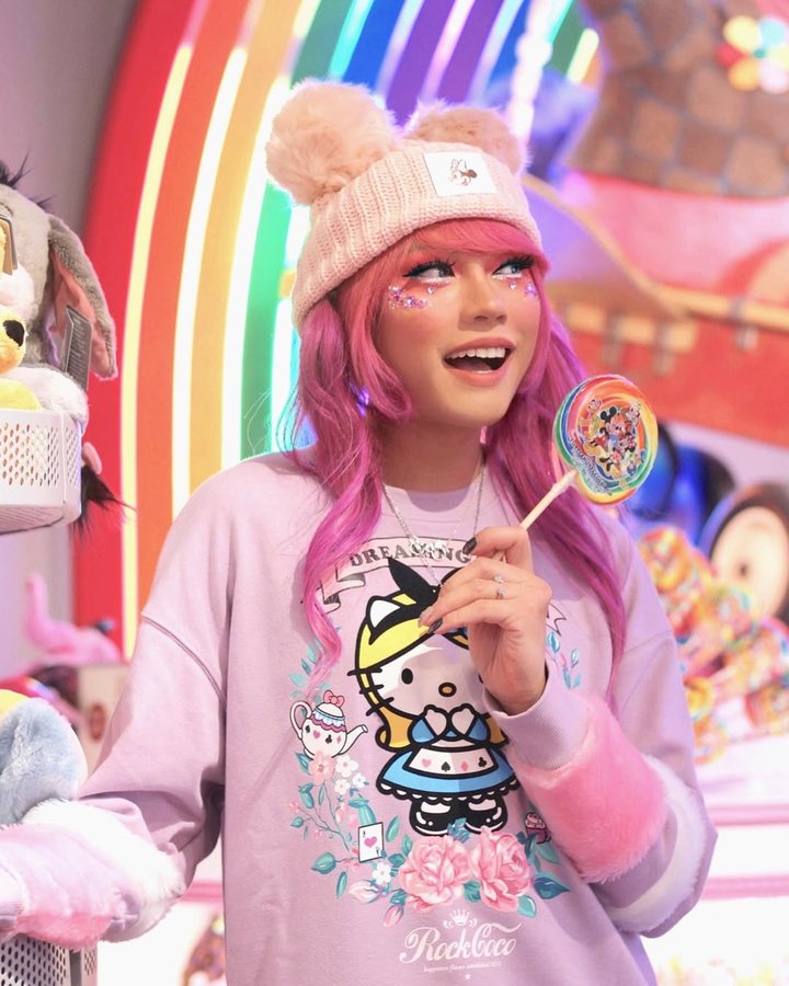 Instagram post by @jayceekawaii for Love Your Melon. Caption reads: Fashion with a cause✨
.
.
I’m sure you’ve seen....