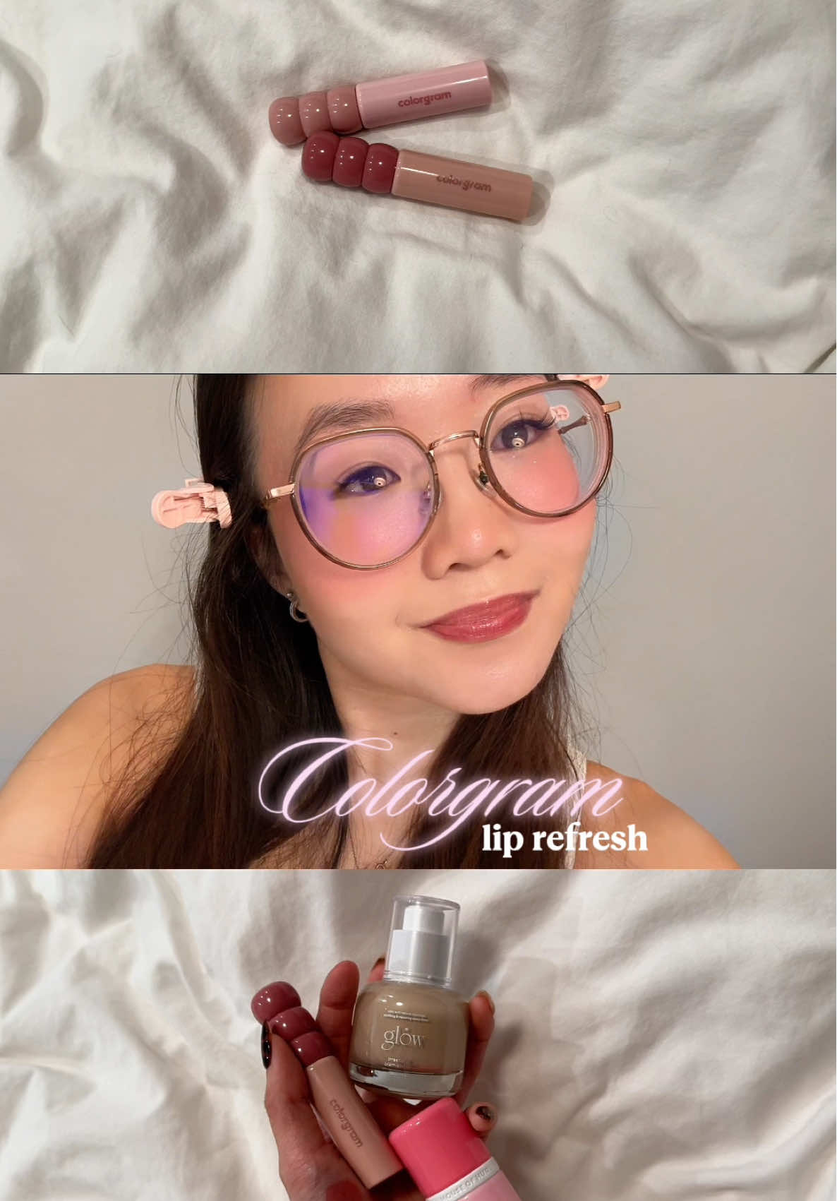 TikTok post by @strawberriezsnz for House of Hur US. Caption reads: [...] #koreanliptint #liptint #lipduo @House of....