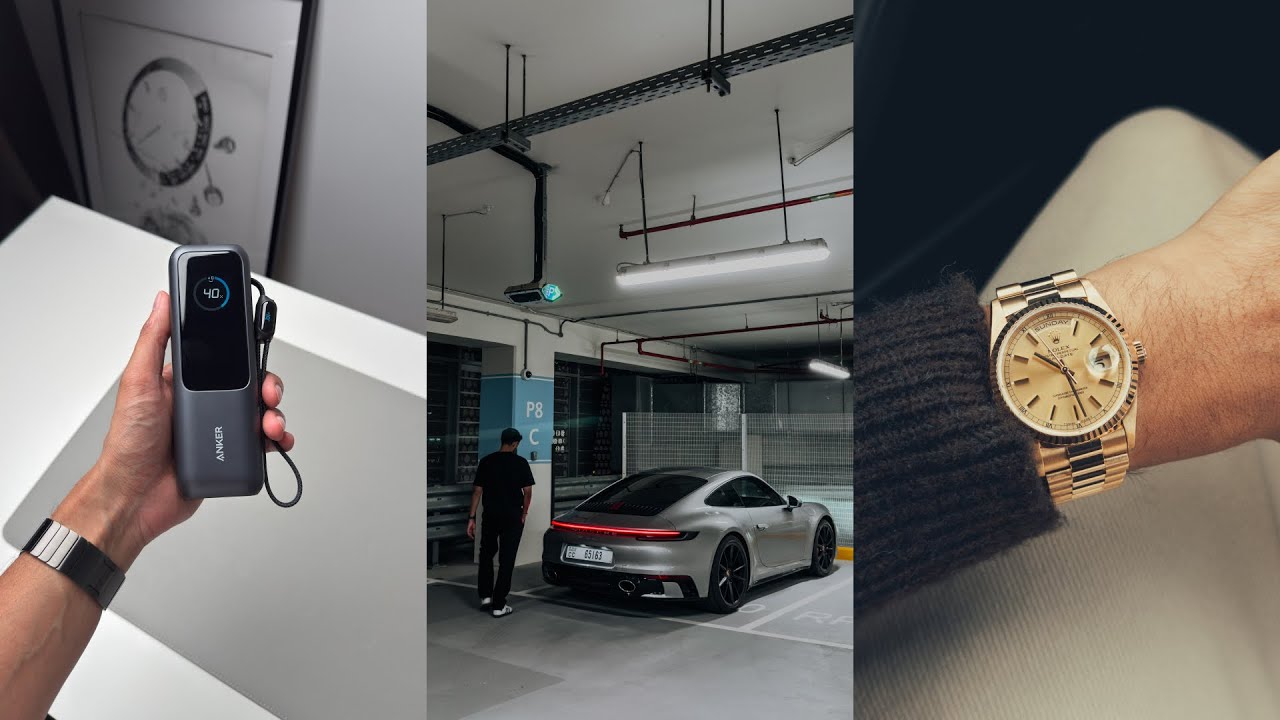 YouTube post by @Oliur for GRAMS28. Caption reads: Things I Don't Regret Buying.