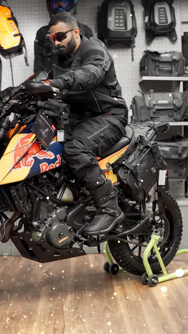 Instagram post by @autonity.in for Royal Enfield. Caption reads: Built for the long haul 
Royal Enfield riding....