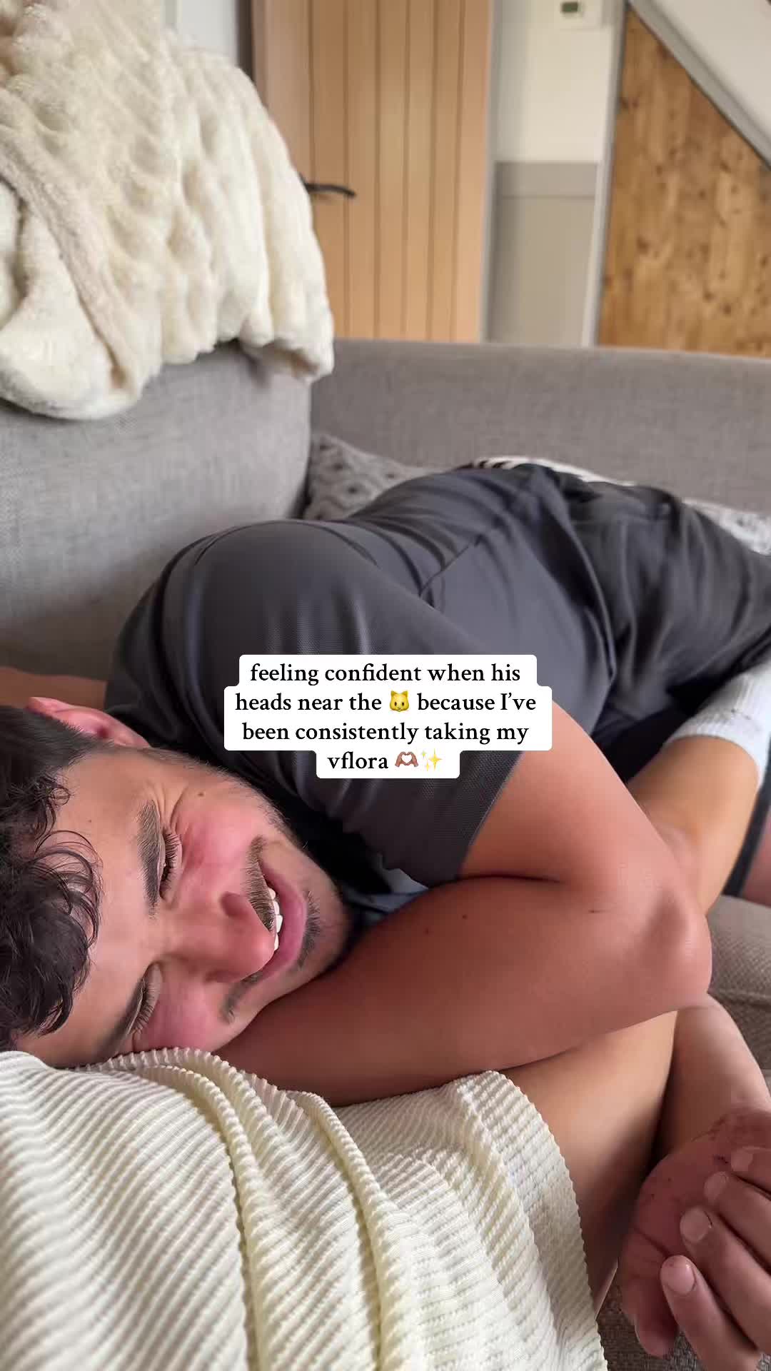 TikTok post by @lizzie28x for Womenli Supplements. Caption reads: Odours, burning, itching, wierd discharge, you....