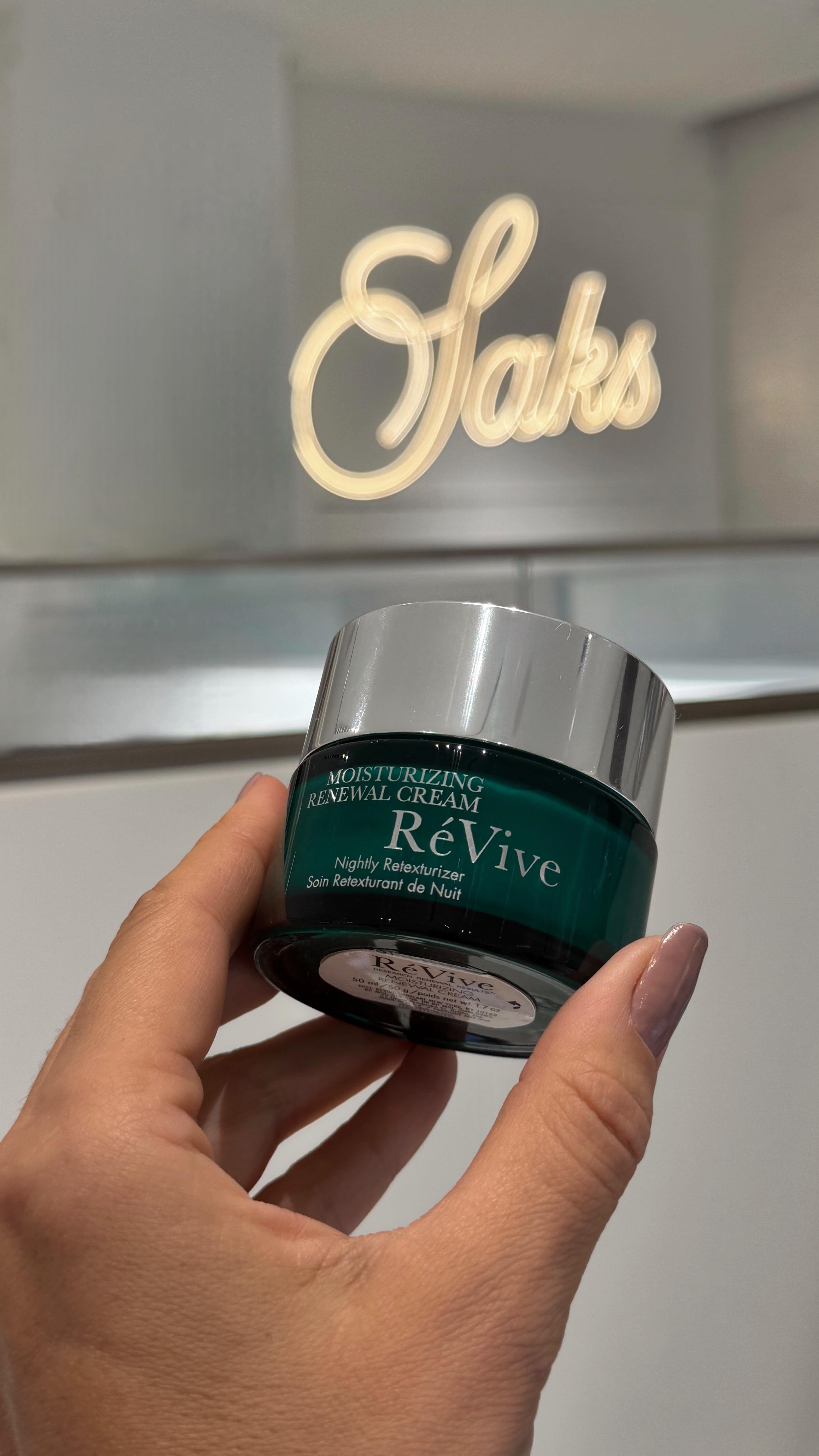 Instagram post by @karinabnyc for Saks Fifth Avenue. Caption reads: If you’re in NYC today or tomorrow, stop by Saks....