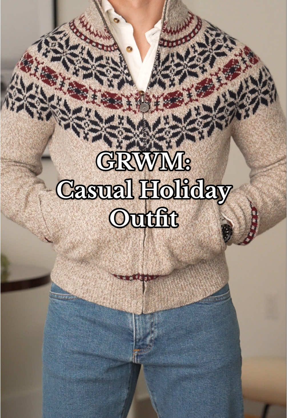 TikTok post by @adamgonon for Brooks Brothers. Caption reads: [...] that anyone can pull off, from @Brooks....