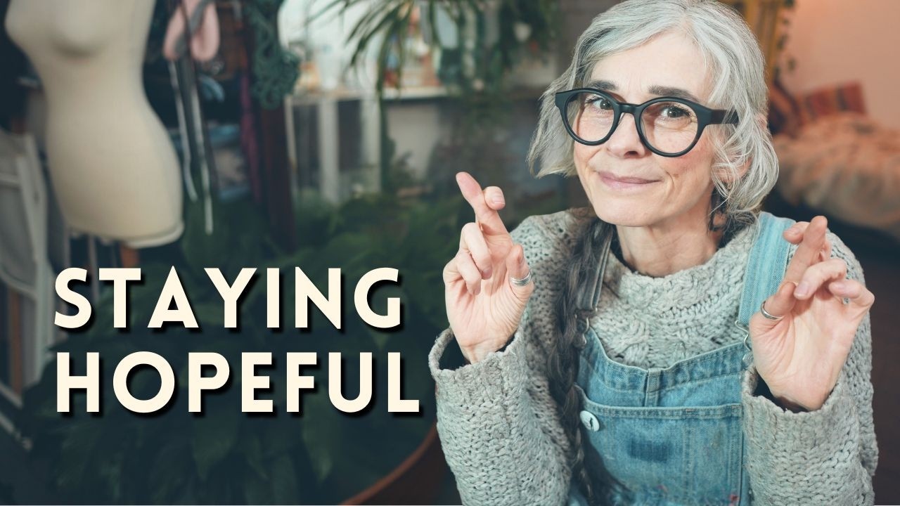 YouTube post by @theunexpectedgypsy for MEEDEN ART. Caption reads: I Wish This Wasn’t Happening… But It Is.