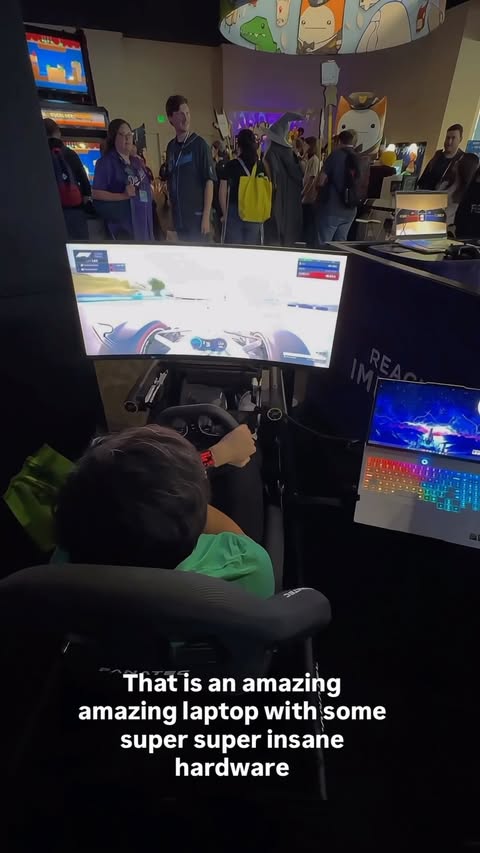 Instagram post by @bisforbuild for Lenovo Legion. Caption reads: [...] Can’t make it to PAX? Follow @lenovolegion....