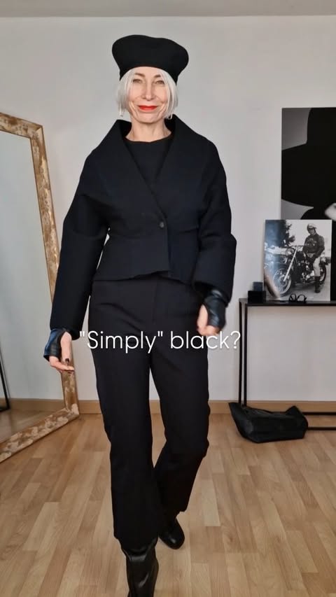 Instagram post by @co_ri_nn for ZARA. Caption reads: [...] @annette_goertz_official 
#leatherboots....