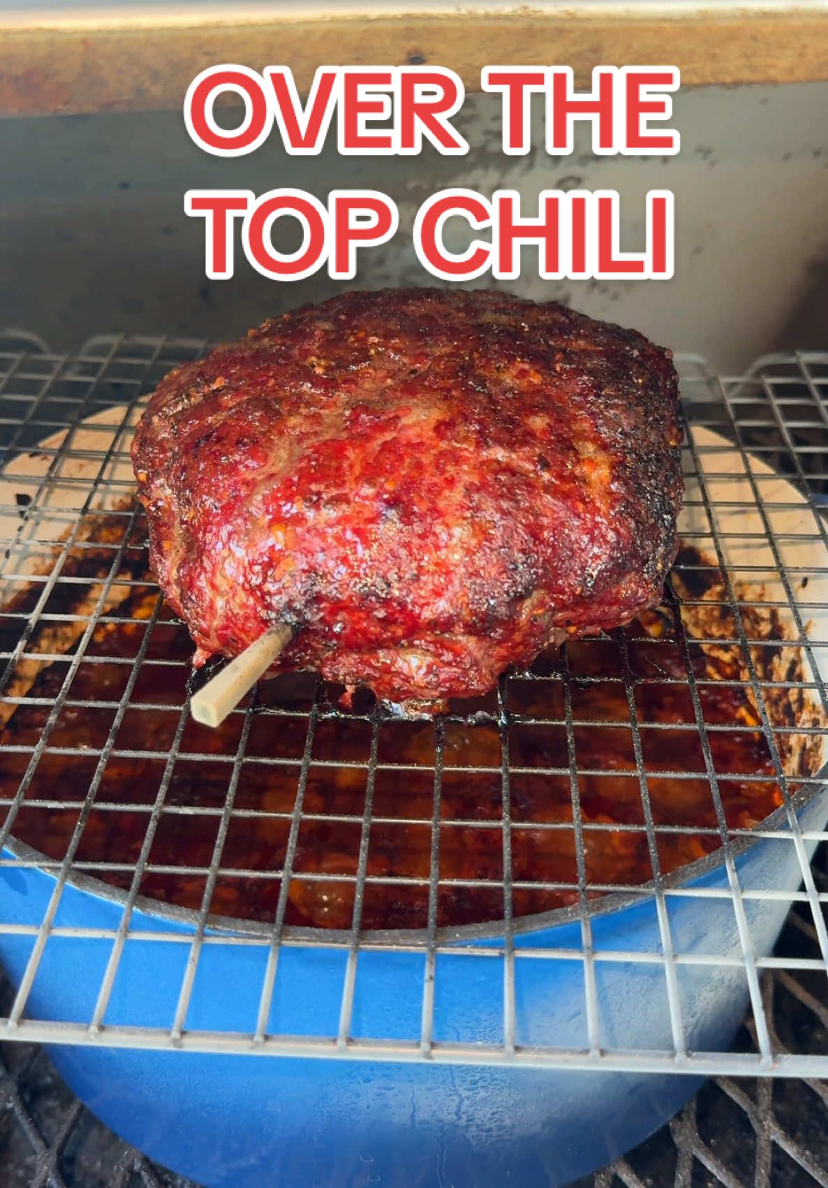 TikTok post by @girlgonegrilling for Bear Mountain BBQ. Caption reads: It’s finally cooled down here in Texas, and you....
