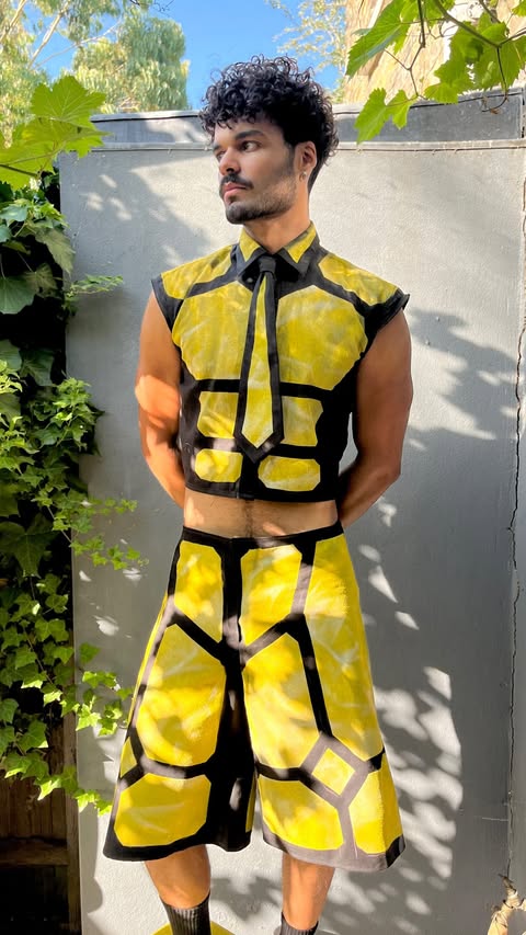 Instagram post by @rexyruben for got2b. Caption reads: [...] turn for Brighton Pride this year ?!? 👀....