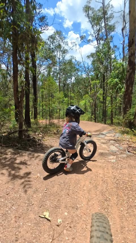 Instagram post by @crankecrew for Kids Ride Shotgun. Caption reads: Another lap on her Dirt Hero! Her confidence and....