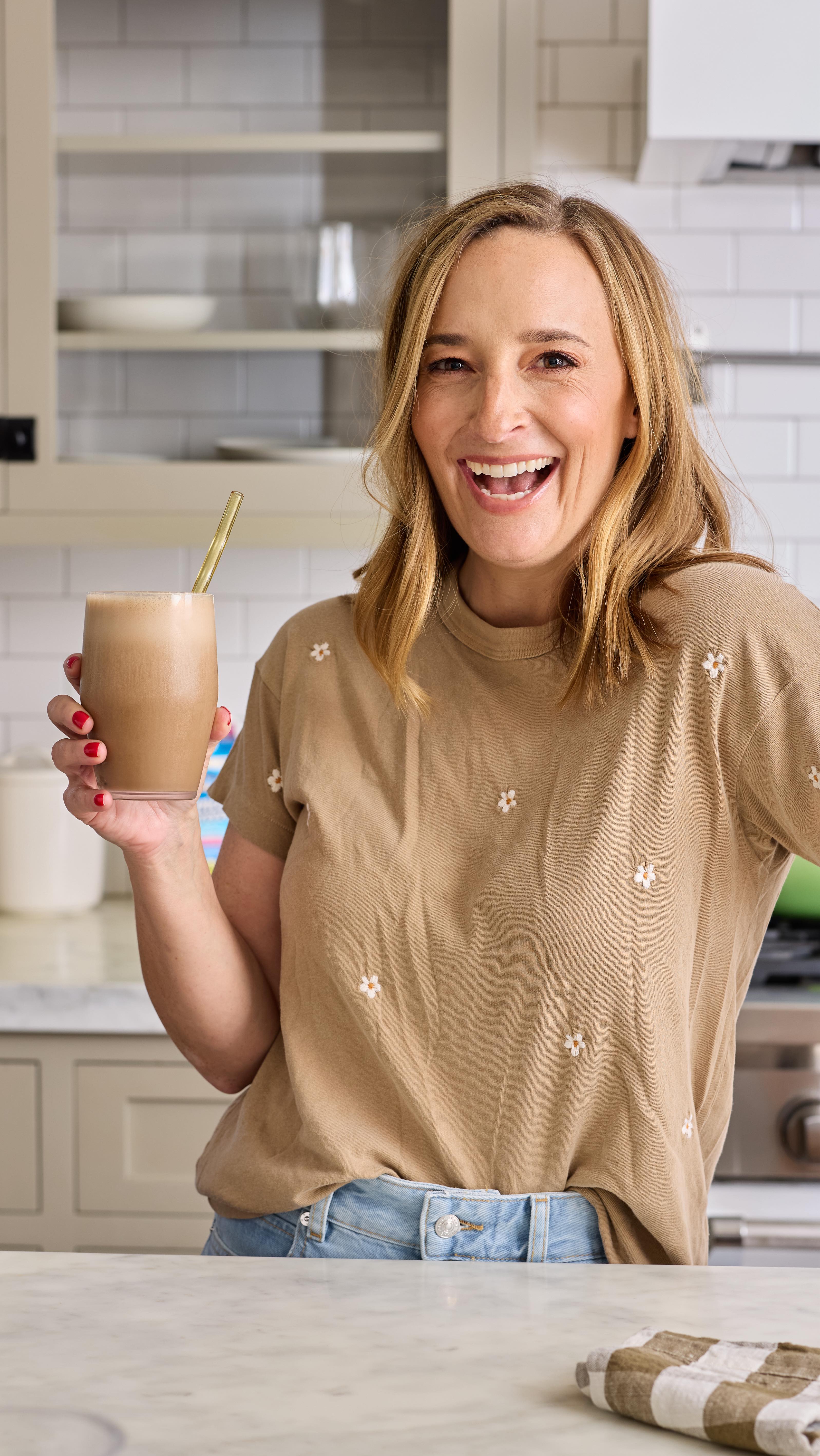 Instagram post by @whatsgabycookin for Almond Breeze. Caption reads: This is my absolute favorite way to start the day!....