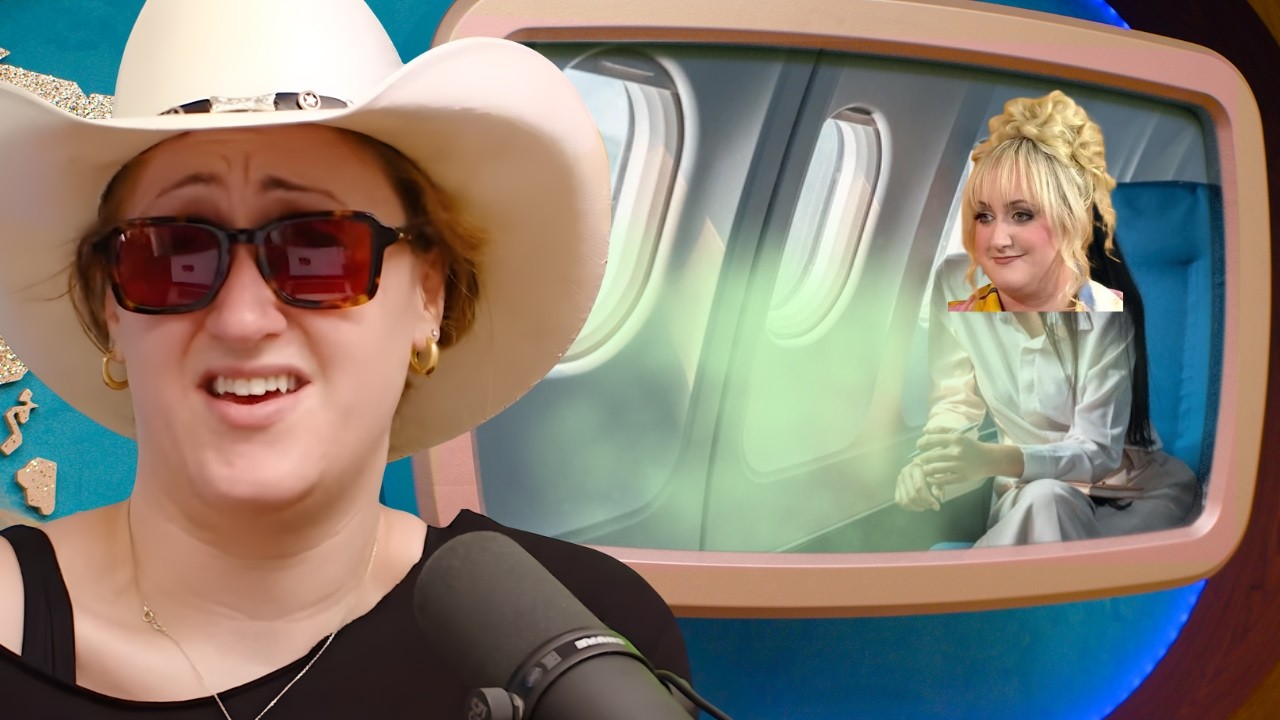 YouTube post by @BroskiReport for GLAAD. Caption reads: Farting on A Plane is FINE.