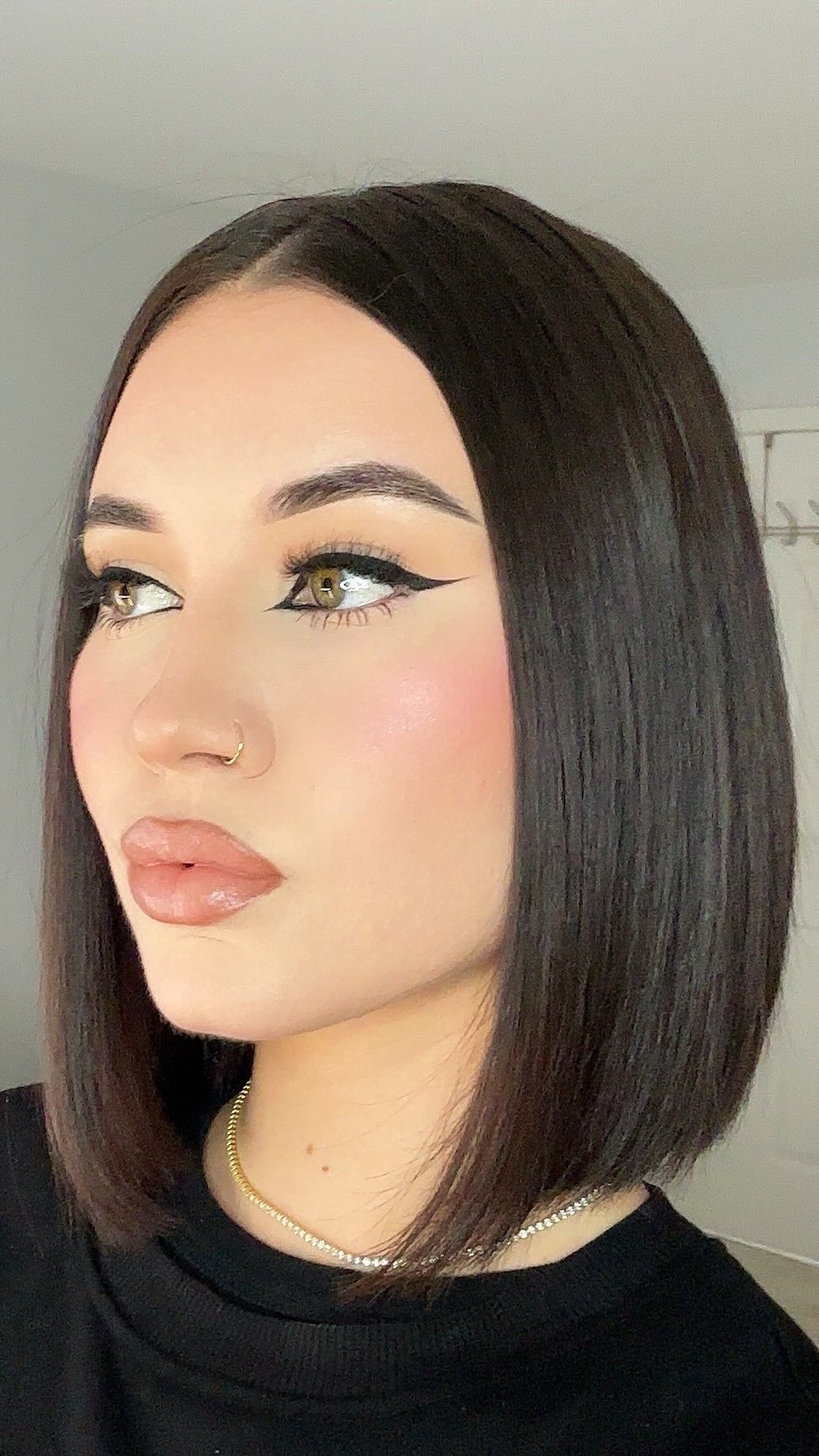 Instagram post by @brookecal for Jeffree Star Cosmetics. Caption reads: Practice makes perfect; you got this ☝🏼 

•key....
