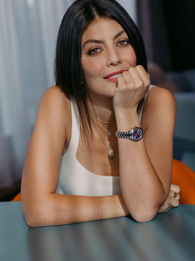 Instagram post by @lamastronardi for OMEGA. Caption reads: My Choice

@Omega....