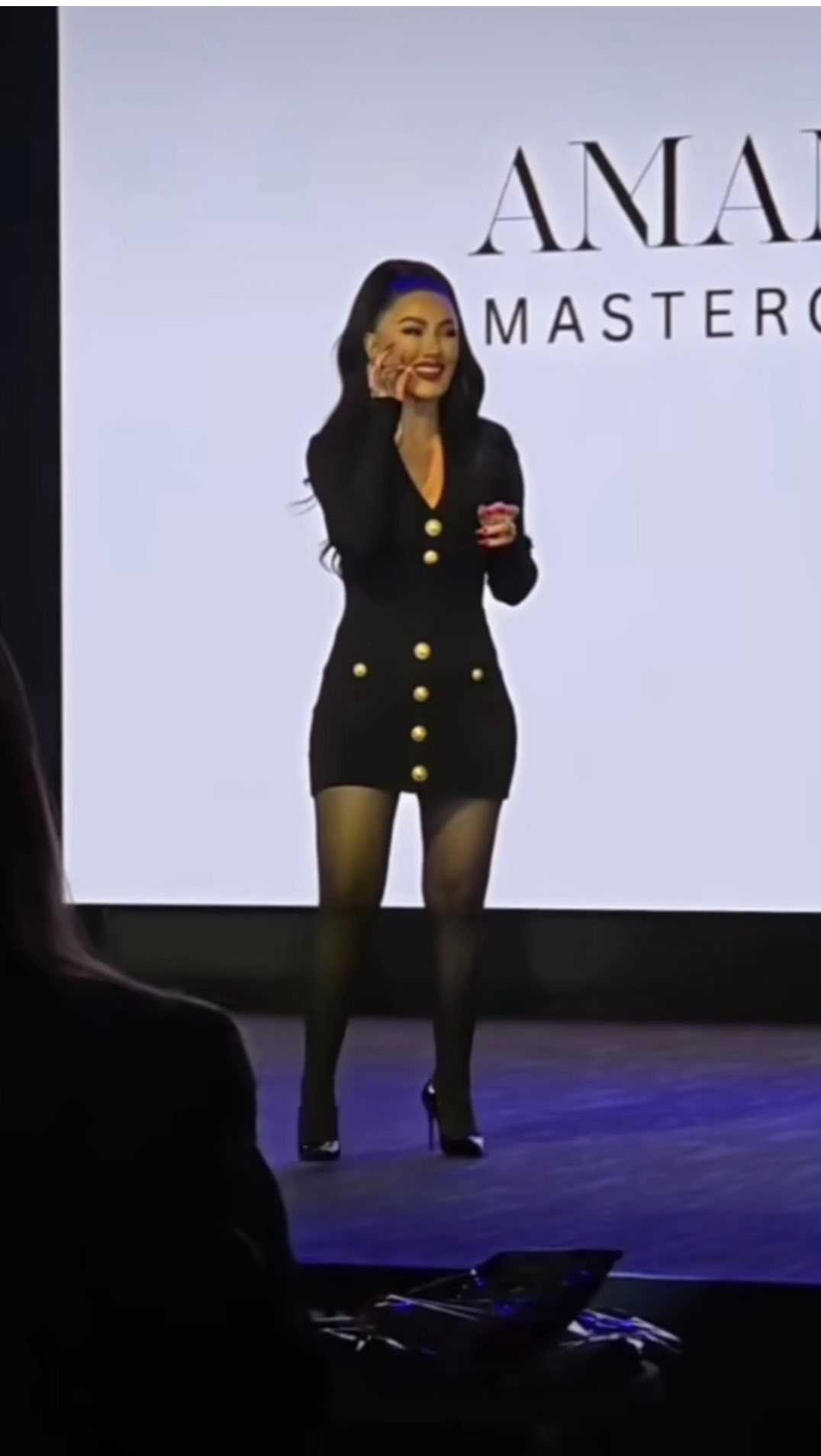 Instagram post by @amandayousif_mua for Doll Beauty. Caption reads: Can’t believe my Masterclass was already a week....