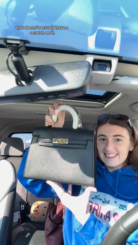 Instagram post by @danisquishie for Five Below. Caption reads: A fivebelow Birkin …!? 😍😍😍 stay tuned to see....