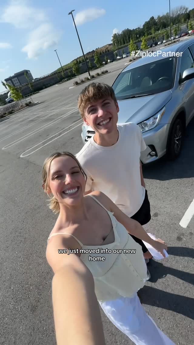 Instagram post by @courtneyquist_ for Ziploc. Caption reads: #ZiplocPartner Lets go to Costco 🍏 Now that we’re....