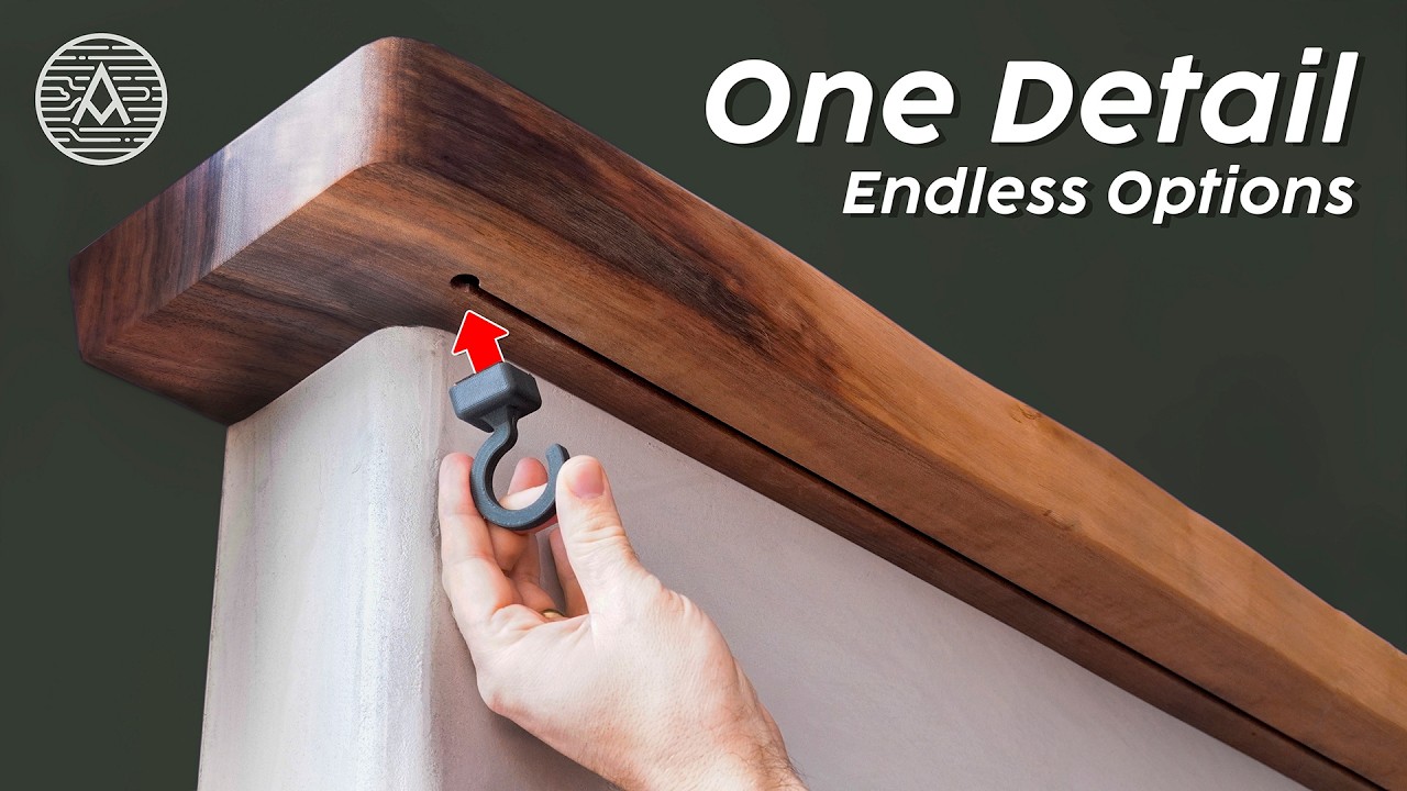 YouTube post by @MichaelAlm for ISOtunes. Caption reads: I designed a SYSTEM that turns my fireplace into a....