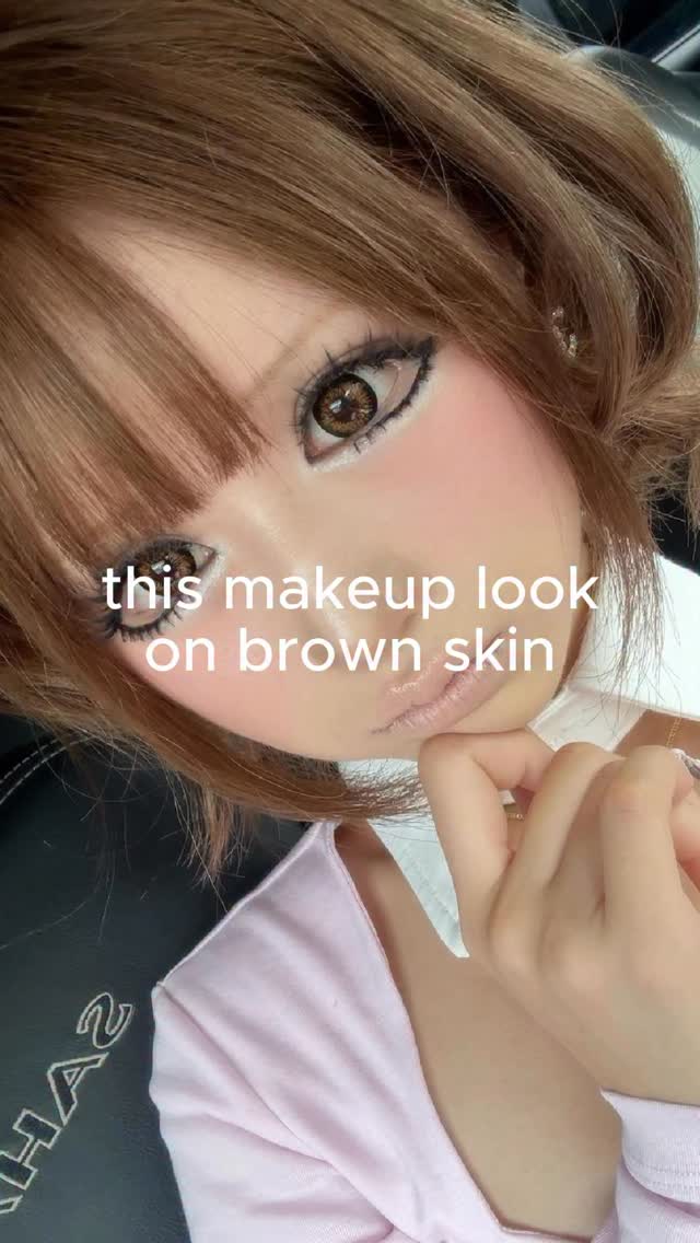 Instagram post by @essenceelizabeth for OLENS official (EN). Caption reads: A doll 🎀💕 Look Inspo: from Pinterest Wearing....