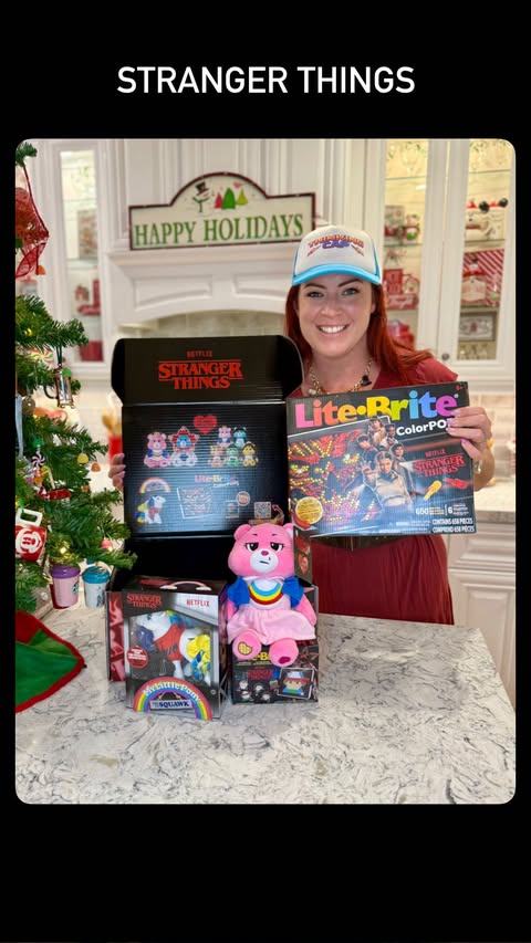 Instagram post by @magicfamilyadventures for Basic Fun!. Caption reads: ✨ Step into the Upside Down with the Ultimate....