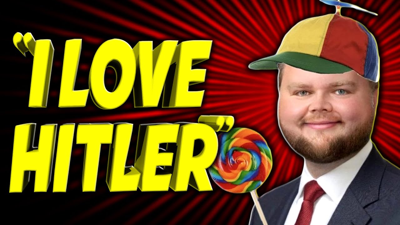 YouTube post by @InternetTodayTV for The Verge. Caption reads: Young Republicans Love Hitler and Racial Slurs.