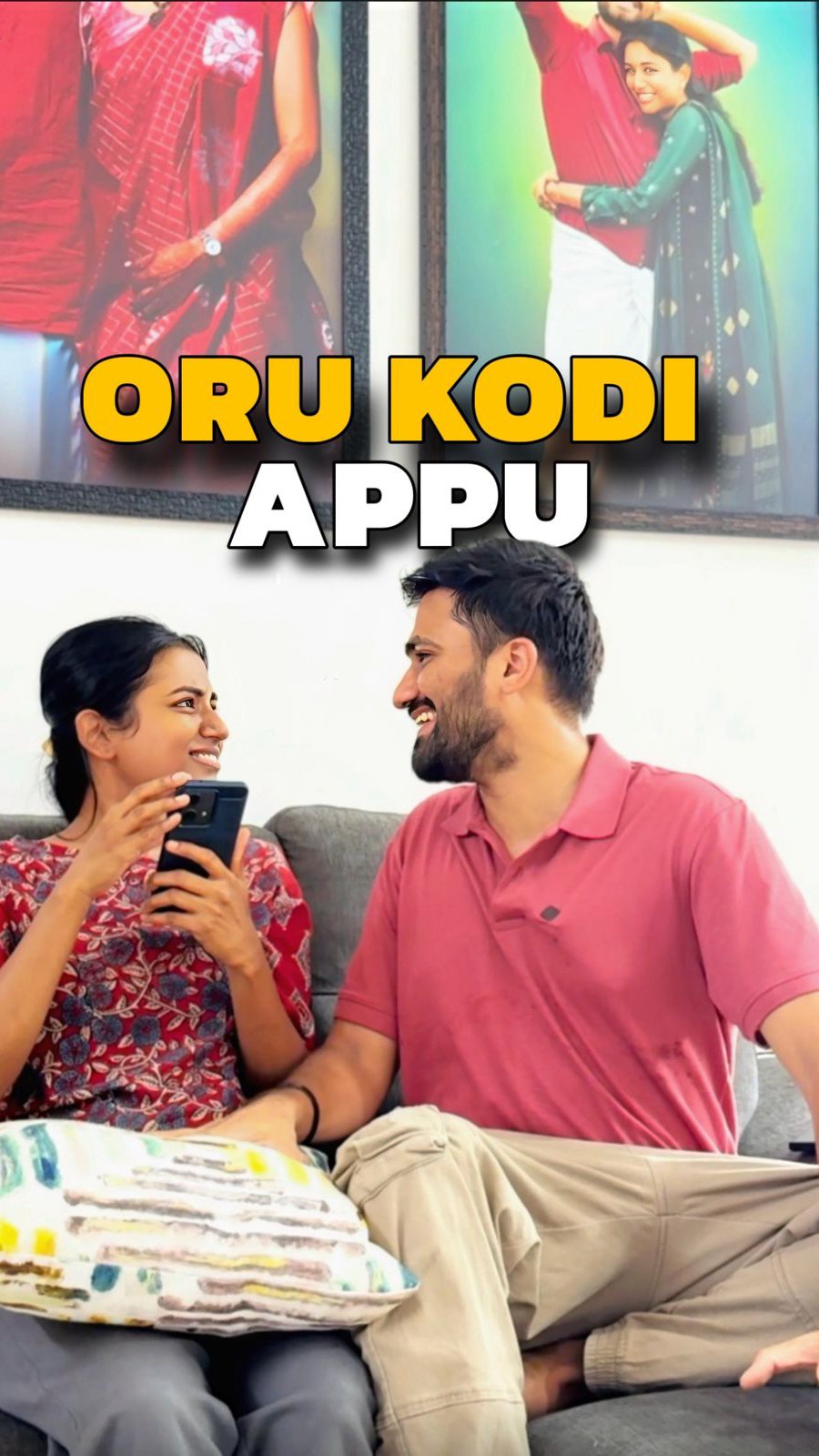 Instagram post by @krishandaish for Airtel. Caption reads: #Ad
Oru nimisham shock aiten😳😳 Airtel irukka....