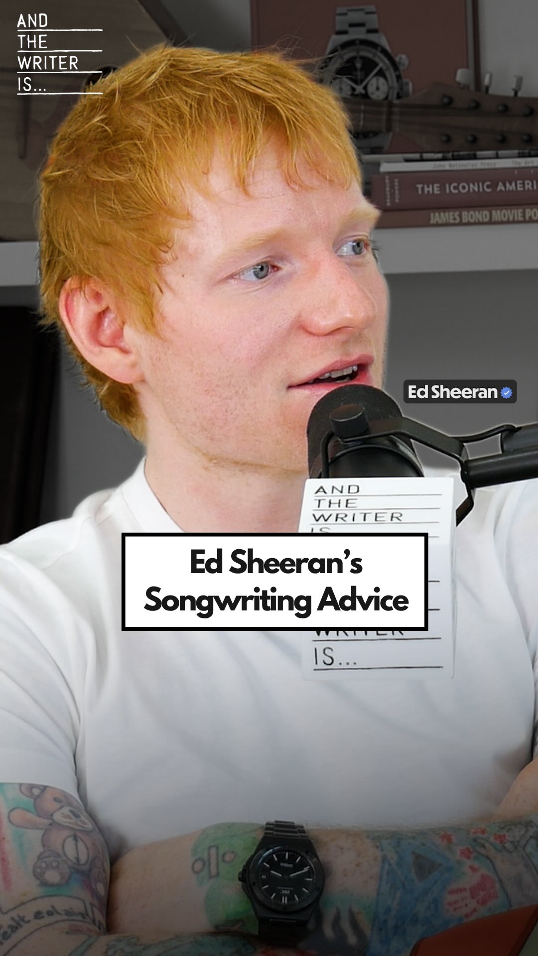 Instagram post by @andthewriteris for Splice. Caption reads: [...] episode🎙️ 

Presented by: @nmpaorg +....