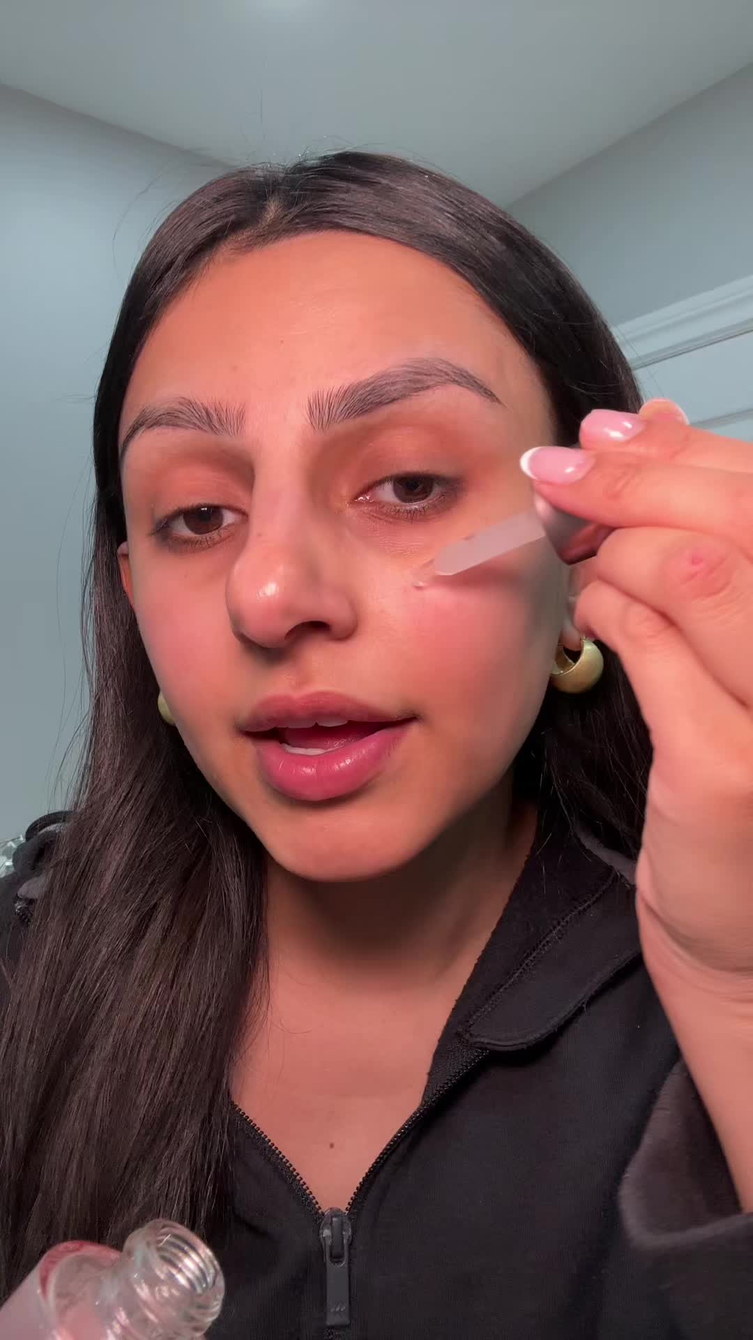 TikTok post by @glambygilly for Pixi Beauty. Caption reads: Thank you for all your love and support this year....